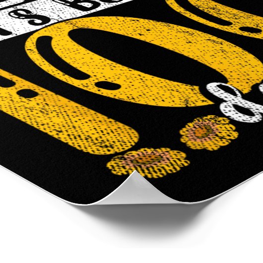 可愛い学生蜂信じ100日 ポスター (角)