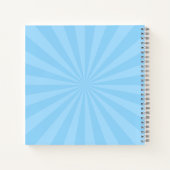 可愛い宇宙エクスプローラーバッジ ノートブック (裏面)