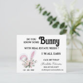 可愛い実在エステートイースターまたは春試掘 シーズンポストカード (スタンド正面)