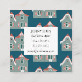 可愛い家実在家家代理ブローカー不動産仲介業者リース スクエア名刺 (裏面)