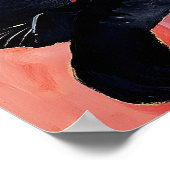 可愛い寝坊 ポスター (角)