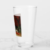 可愛い小さなウサギ(ペット動物) (アンリ・ルソー) タンブラーグラス (左)