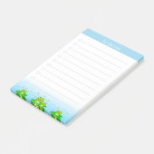 可愛い小さなカエルのリストPost-Itノート ポストイット (アングル)