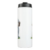 可愛い小さなシーズー（犬）子犬の恋人 タンブラー (正面)