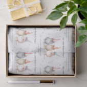 可愛い小さなパーティー鳥任意の年齢子供の誕生日 薄葉紙 (ギフト)