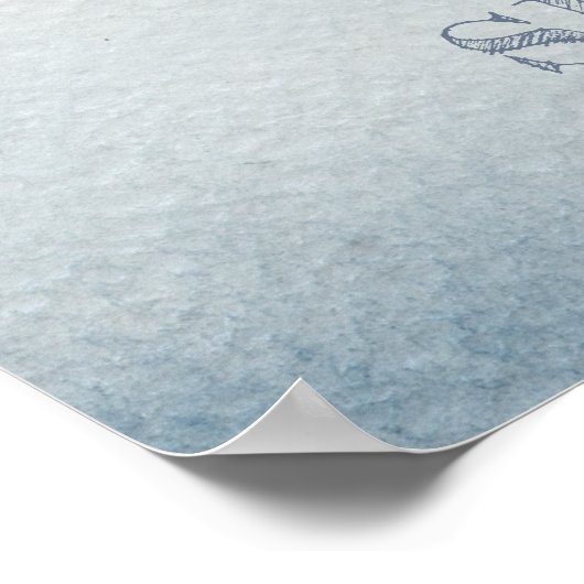 可愛い小さなマウスが彼の道の男の子の赤ちゃんシャワー ポスター (角)