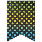 可愛い小さなモンスター月例写真誕生日 バンティングフラッグ (第1の旗)