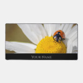 可愛い小さなラッキーなマインドセ前向きット デスクマット (正面)