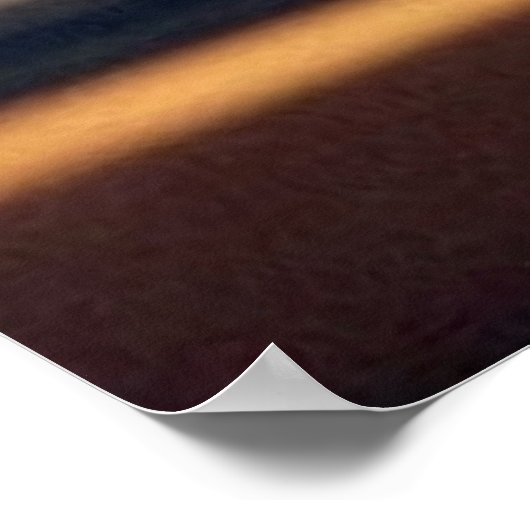 可愛い小さな女の子のクラスの女のモダン子 ポスター (角)