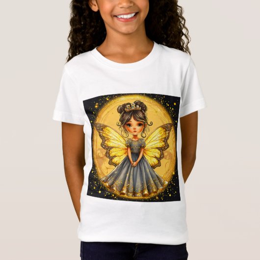 可愛い小さな妖精 Tシャツ (正面)