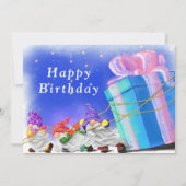 可愛い小さな格言がギフト素晴らしを持って来る – 誕生日 (正面)