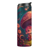 可愛い小人遊がキノコ タンブラー (回転左)