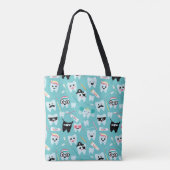 可愛い小児歯科練習歯パターン トートバッグ (裏面)