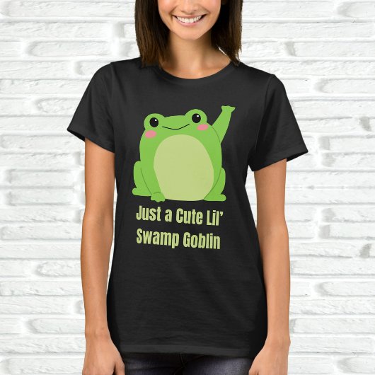 可愛い小狼のゴブリン Tシャツ