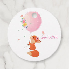 可愛い小飛んでいる狐 フェイバータグ