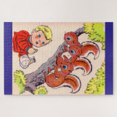 可愛い小食べ物を与え男の子 ジグソーパズル (横)