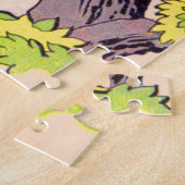 可愛い小食べ物を与え男の子 ジグソーパズル (側面)