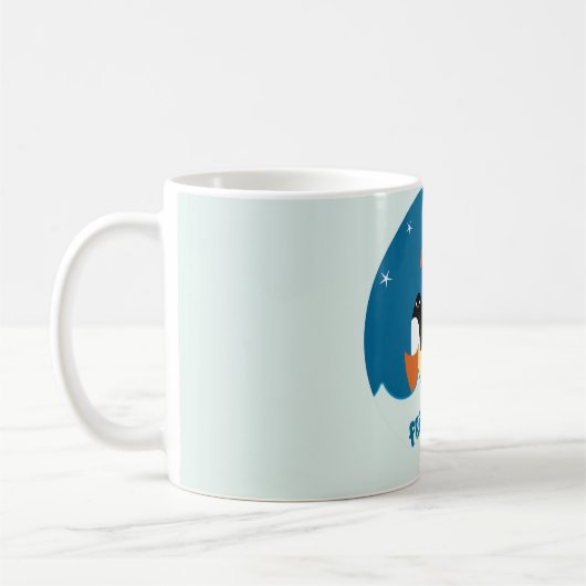 可愛い就学前K失ったと友情を見つけた コーヒーマグカップ (左)