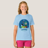 可愛い就学前K失ったと友情を見つけた Tシャツ (正面フル)