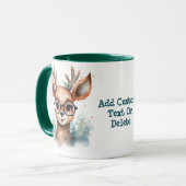 可愛い山嵐サンタ山嵐クリスマススピリット マグカップ (正面左)