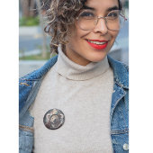 可愛い帽子をかぶった可愛らしいコアラ 缶バッジ