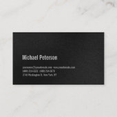 可愛い平赤グレーパターンフィットネス名刺 名刺 (裏面)