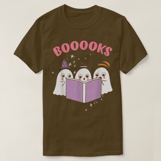 可愛い幽霊たち読のBookBooksRead Tシャツ (デザイン正面)