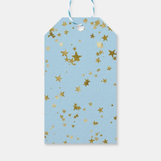 可愛い幽霊リトルブハロウィーン赤ちゃんシャワーの好意 ギフトタグ (裏面)