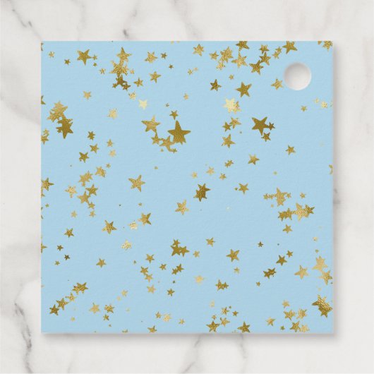 可愛い幽霊リトルブハロウィーン赤ちゃんシャワーの好意 フェイバータグ (裏面)