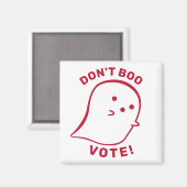 可愛い幽霊ー投票するな！マグネット マグネット (正面/裏面)