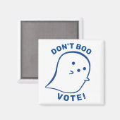 可愛い幽霊ー投票するな!マグネット マグネット (正面/裏面)