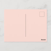 可愛い幽霊幽霊のよく出るの森の水の色ハロウィーン ポストカード (裏面)