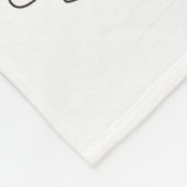 可愛い幽霊読の本おかしなハロウィーンの本の値リスト フリースブランケット (角)