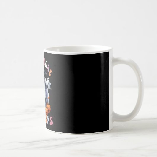 可愛い幽霊読本もっと本おもしろい先生Hal コーヒーマグカップ (右)