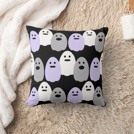 可愛い幽霊 クッション (ブランケット)