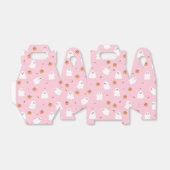 可愛い幽霊&パンプキンピンクハロウィーンパターン フェイバーボックス (折り畳みなし)