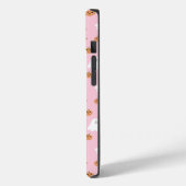 可愛い幽霊&パンプキンピンクハロウィーンパターン Case-Mate iPhoneケース (裏面 / 左)