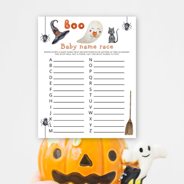 可愛い幽霊-ベビー名レースゲーム (クリエイターアップロード済み)