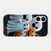 可愛い幽霊 iPhone 16ケース (裏面横)