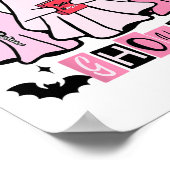 可愛い幽霊mean Ghouls面白いハロウィーンのコスチューム ポスター (角)