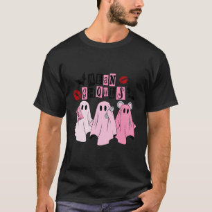 可愛い幽霊mean Ghouls面白いハロウィーンのコスチューム Tシャツ
