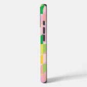 可愛い幾何学的パッチワークの春色 Case-Mate iPhoneケース (裏面 / 左)