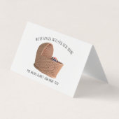 可愛い引っ越しました新しい改札の名刺交換 名刺 (正面)