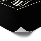 可愛い引用文のコーヒー好きのポスター ポスター (角)