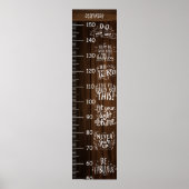 可愛い引用文成長図 ポスター (正面)