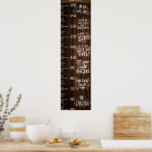 可愛い引用文成長図 ポスター (キッチン)