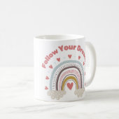 可愛い後を追夢卒業コーヒーマグ コーヒーマグカップ (正面右)