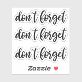 可愛い忘れプランナーメモしない シール