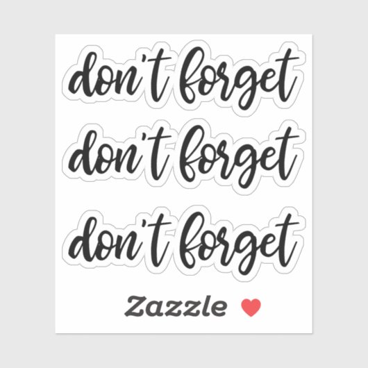 可愛い忘れプランナーメモしない シール (シート)