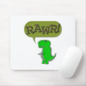 可愛い怒玩具恐竜 マウスパッド (マウス)